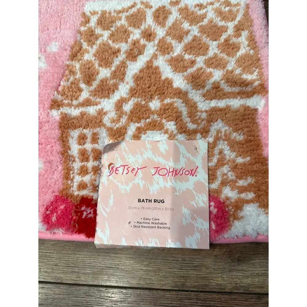 Betsey Johnson Christmas Bath Rug